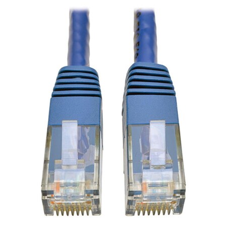Doomsday Cat6 Molded Male to Male Patch Cable, Blue - 3 ft. DO536759